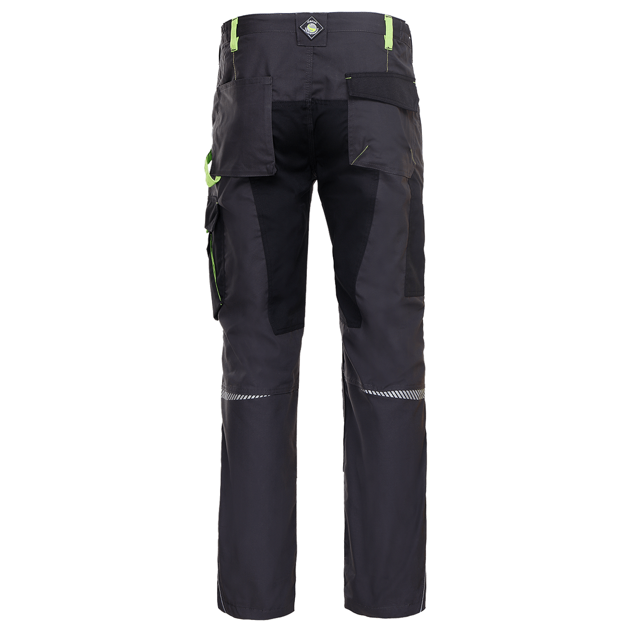 Work trousers PRISMA GREY/GREEN - 2