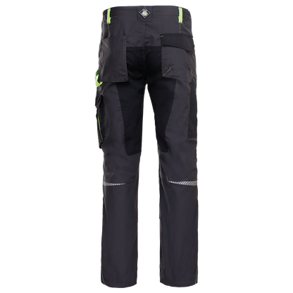 Work trousers PRISMA GREY/GREEN - 2
