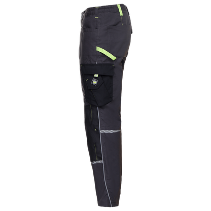 Work trousers PRISMA GREY/GREEN - 4