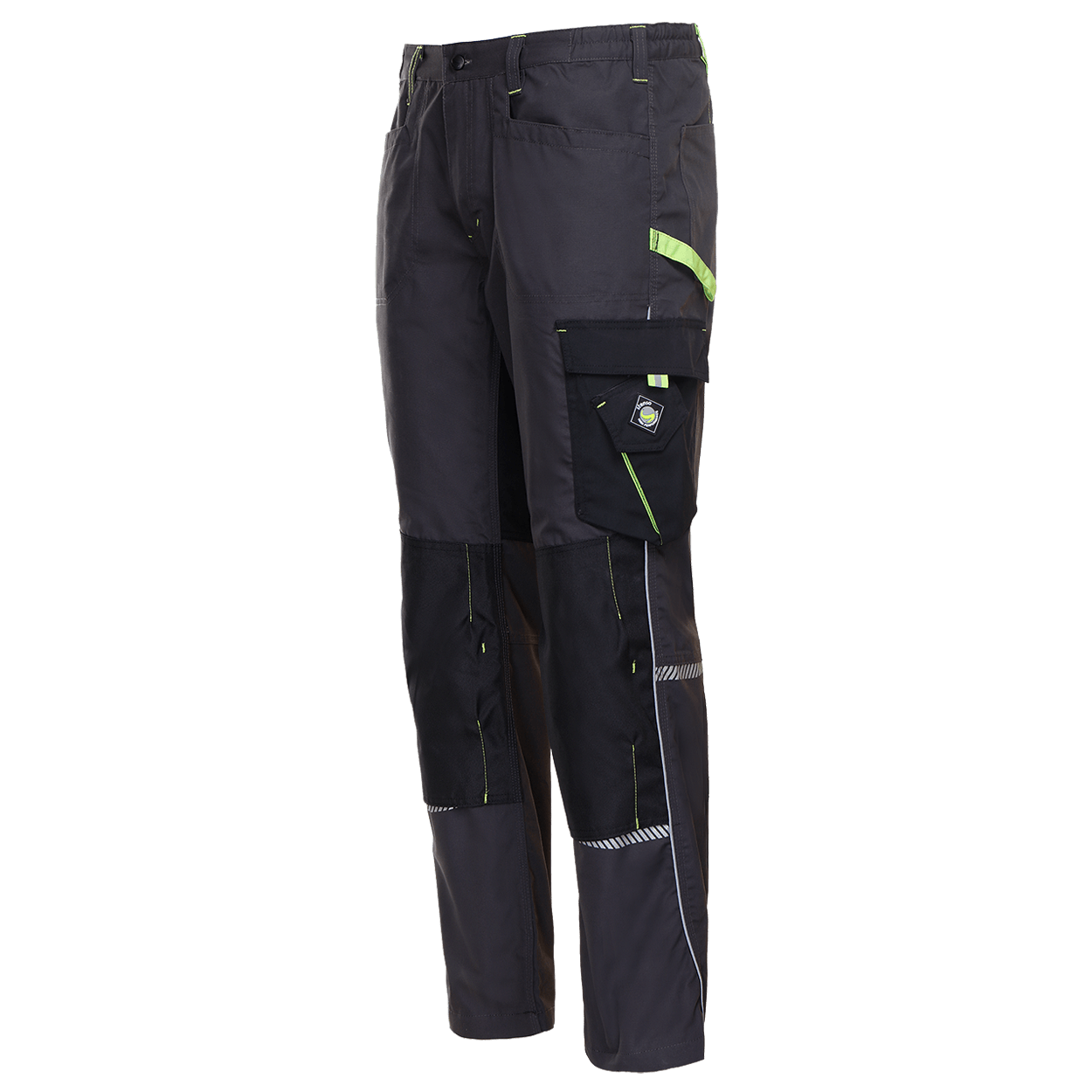 Work trousers PRISMA GREY/GREEN - 5