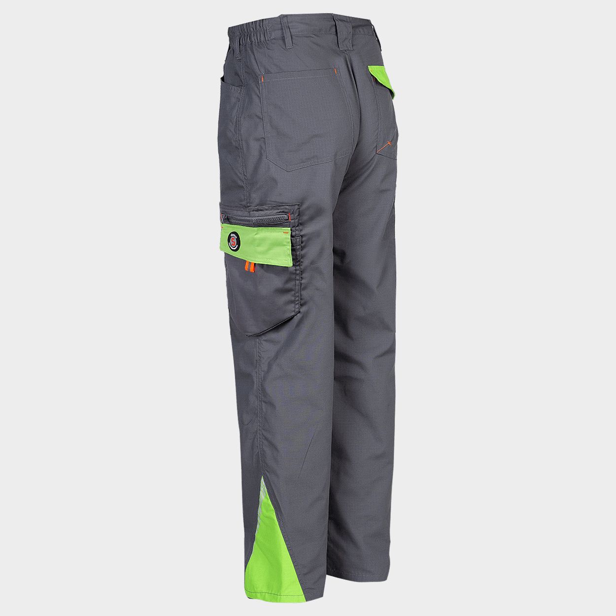 Παντελόνι εργασίας PRISMA LIGHT STRETCH GREY/GREEN - 5