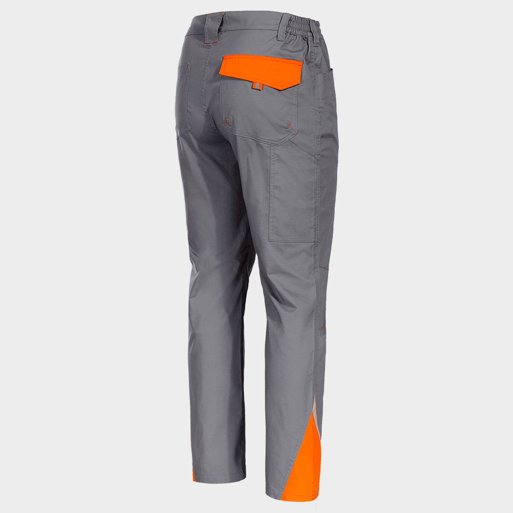 Work trousers PRISMA LIGHT STRETCH GREY/ORANGE - 6