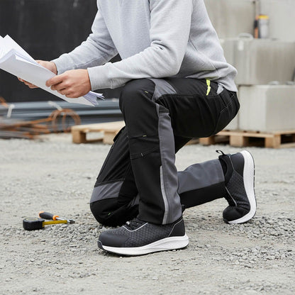 Работен панталон PRISMA SOFTSHELL 2.0 BLACK/GREY - 2