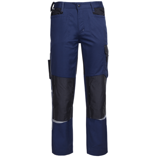 Pantaloni de lucru PRISMA SPANDEX BLEUMARIN/NEGRU - 1