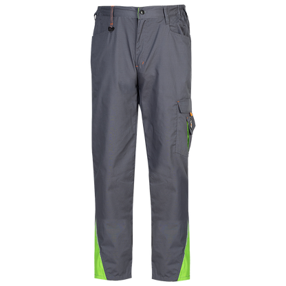 Pantalon de lucru PRISMA VARĂ GRI/VERDE - 1