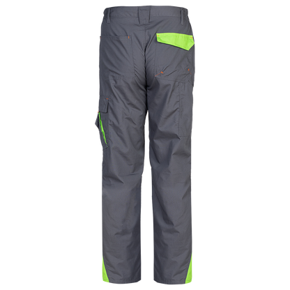 Pantalon de lucru PRISMA VARĂ GRI/VERDE - 2