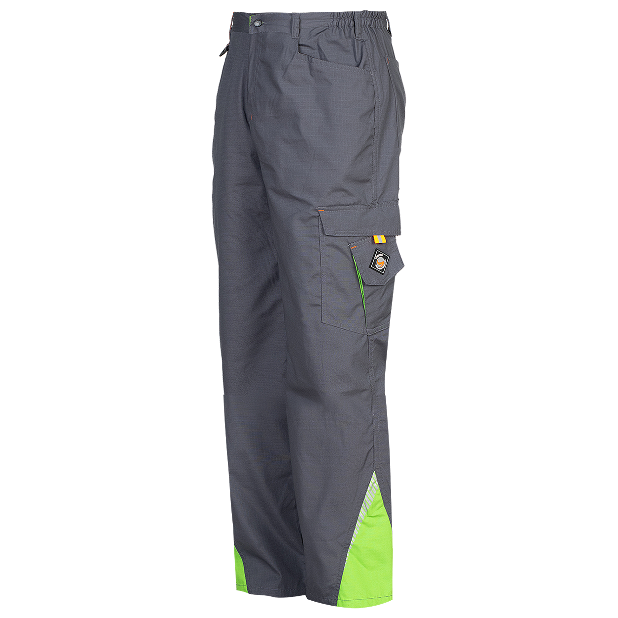 Pantalon de lucru PRISMA VARĂ GRI/VERDE - 3
