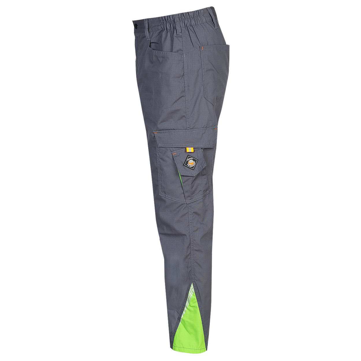 Pantalon de lucru PRISMA VARĂ GRI/VERDE - 5