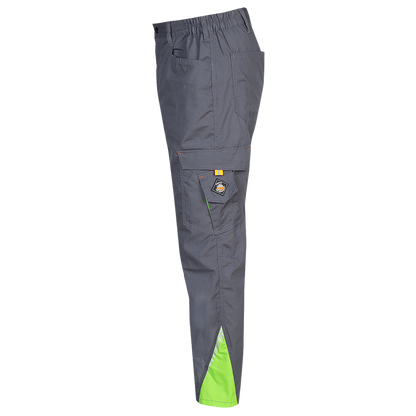 Pantalon de lucru PRISMA VARĂ GRI/VERDE - 5