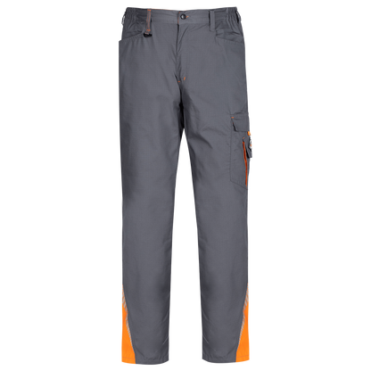 Pantaloni de lucru PRISMA VARĂ GRI/PORTOCALIU - 1