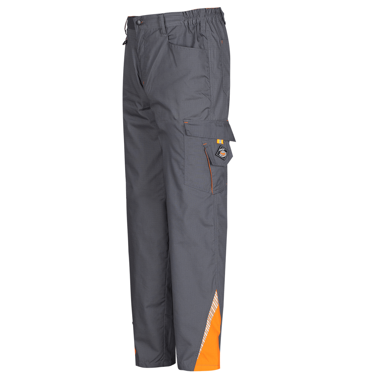 Pantaloni de lucru PRISMA VARĂ GRI/PORTOCALIU - 3