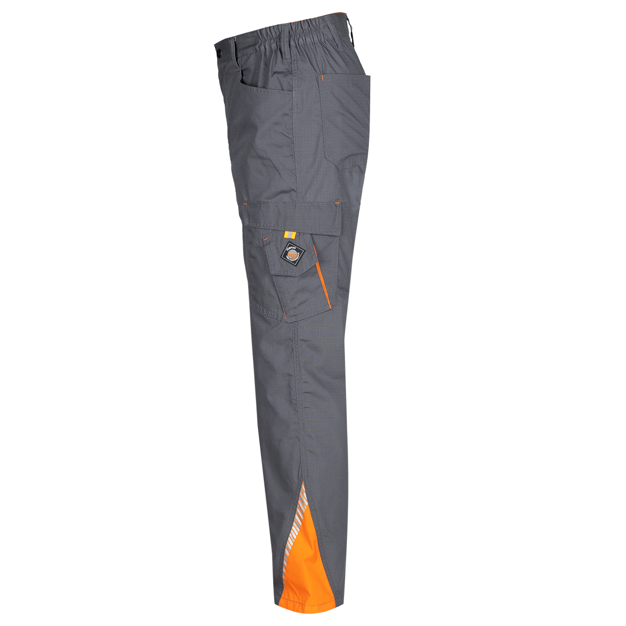 Pantaloni de lucru PRISMA VARĂ GRI/PORTOCALIU - 4