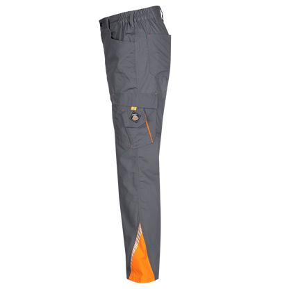 Pantaloni de lucru PRISMA VARĂ GRI/PORTOCALIU - 4