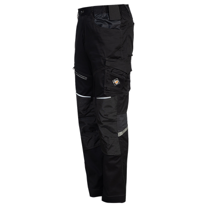 Работен панталон REVOLT 4STRETCH BLACK/DARK GREY/GREY - 5