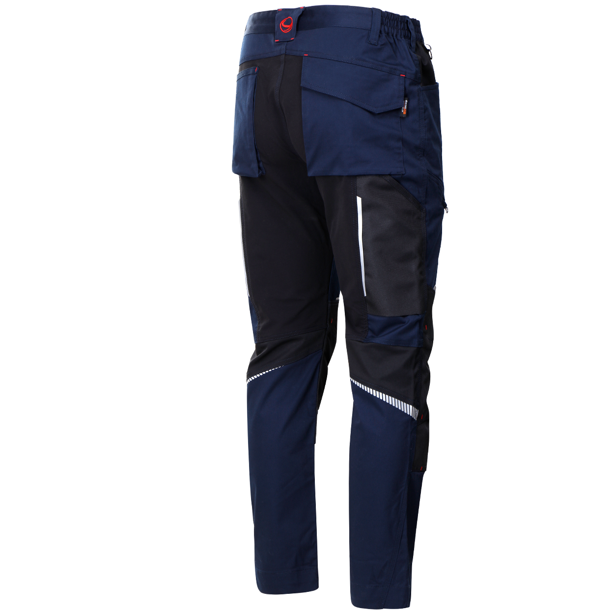 Work trousers REVOLT 4STRETCH NAVY BLUE/BLACK - 5