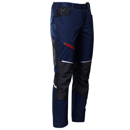 Work trousers REVOLT 4STRETCH NAVY BLUE/BLACK - 7