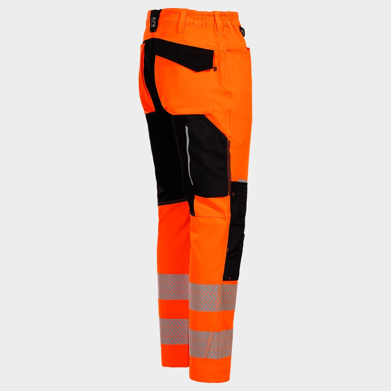 Работен панталон REVOLT HV 4STRETCH ORANGE - 4
