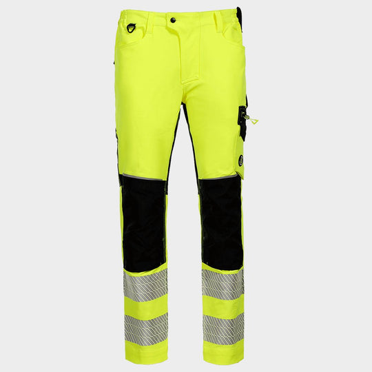 Work trousers REVOLT HV 4STRETCH YELLOW - 1