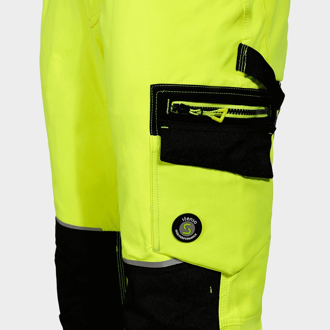 Work trousers REVOLT HV 4STRETCH YELLOW - 6