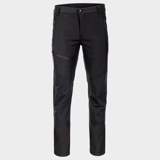 Work trousers REVOLT SOFTSHELL BLACK - 1