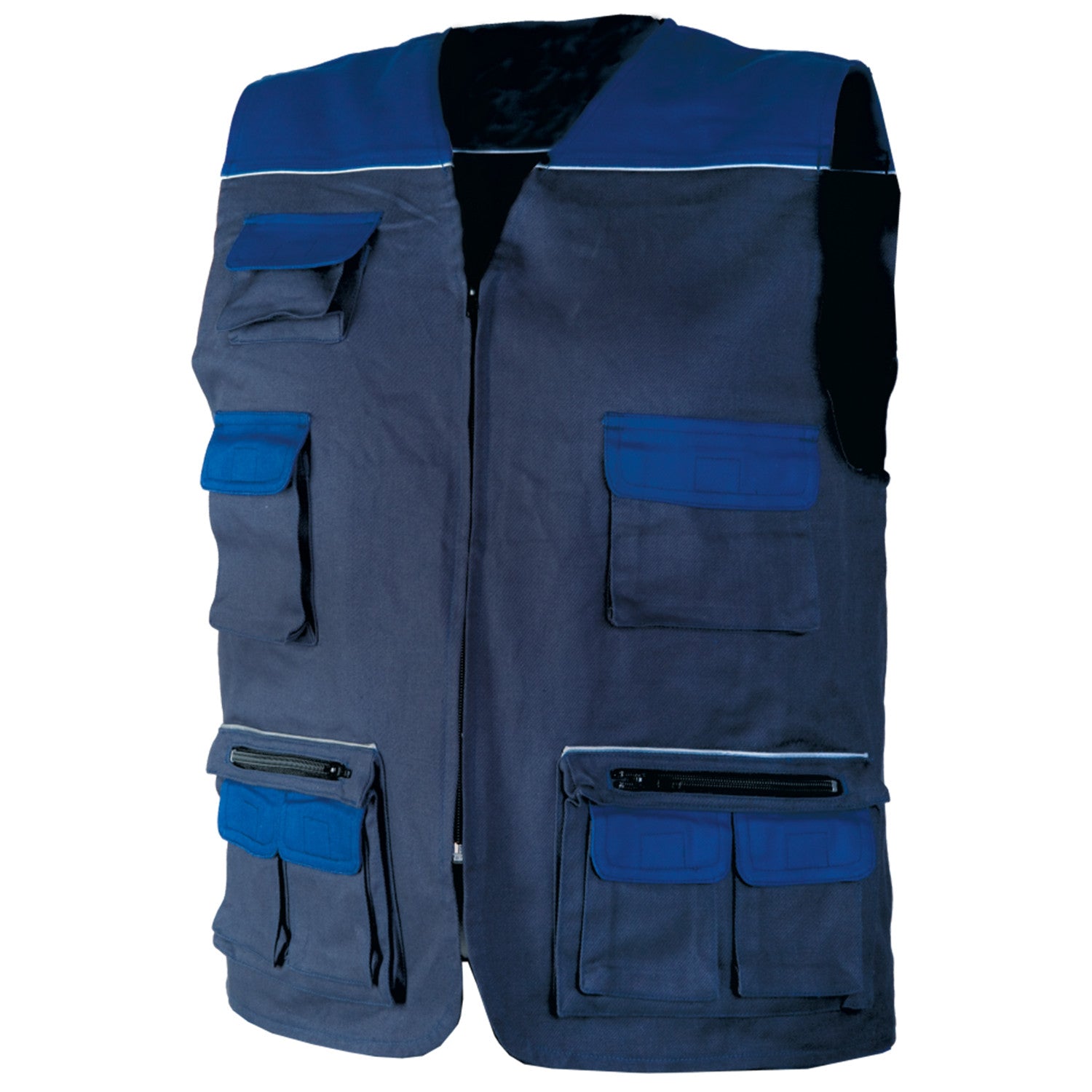 Vestă de lucru ASIMO ALBASTRU - 1